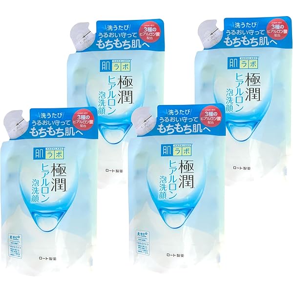 Amazon | 【まとめ買い】8個 セット 肌ラボ 極潤 泡洗顔 ヒアルロン酸